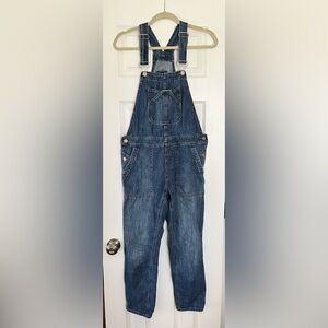 Women’s Vintage Denim Long Overalls; GAP